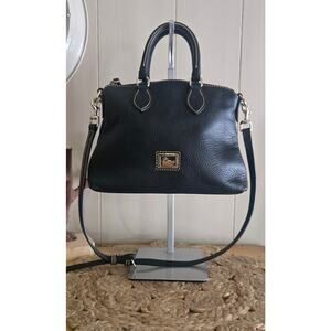 Dooney and Bourke Black Pebble Leather Ladies Purse